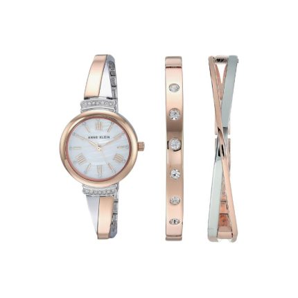 Set Reloj + Pulseras Anne Klein